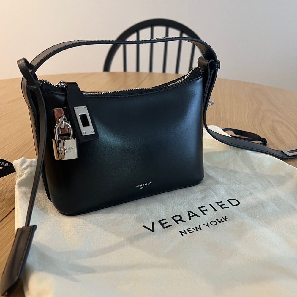 Verified New York Black Shoulder Bag